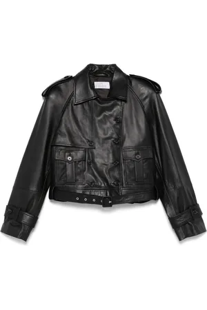 GIUSEPPE DI MORABITO Klassische Bikerjacke