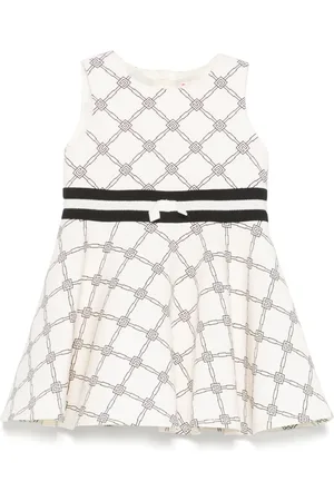 Elisabetta Franchi Kleid mit Logo-Print