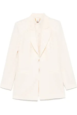 Elisabetta Franchi Sakko aus Rauten-Jacquard