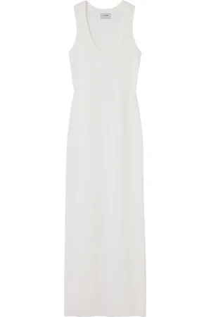ST. JOHN Maxikleid mit U-Ausschnitt