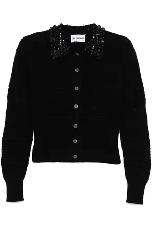 Des Phemmes Cardigan in Lochstrick