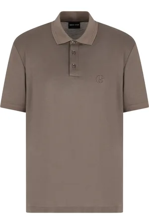 Giorgio Armani Poloshirt mit Logo-Stickerei