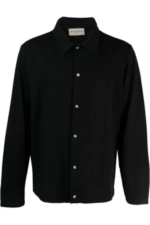 OFFICINE GENERALE Brent Cardigan aus Doubleface-Filz