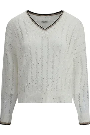 Brunello Cucinelli Pullover mit Pailletten