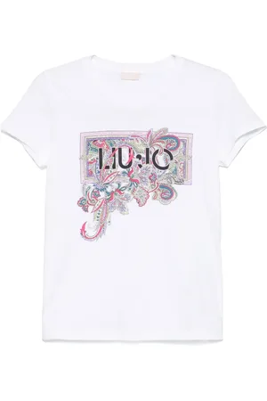 Liu Jo T-Shirt mit Kristallen