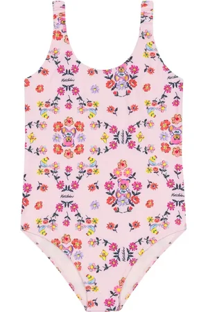 Moschino Badeanzug mit Blumen-Print