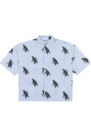 Moschino Hemd mit Affen-Print