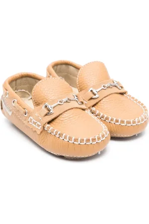 Babywalker Loafer aus strukturiertem Leder