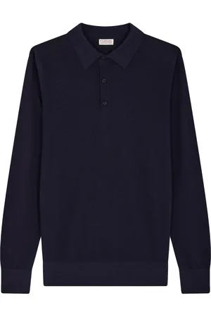 Fursac Fein gestricktes Poloshirt