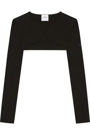 Courrèges Klassischer Cropped-Cardigan