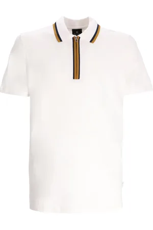 Paul Smith Reißverschluss-Poloshirt mit Kontrastdetails