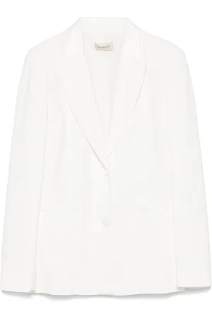 Twin-Set Blazer mit Satinbesatz