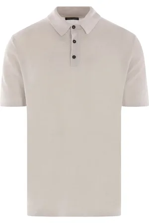 Roberto Collina Poloshirt aus Leinen