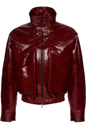 MAGDA BUTRYM Klassische Lederjacke
