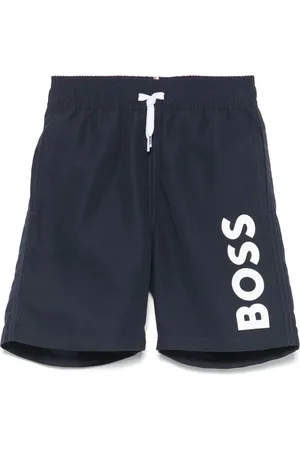 HUGO BOSS Badeshorts mit Logo-Print