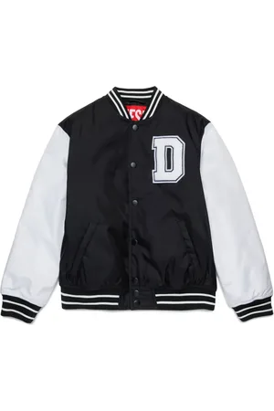 Diesel Bomberjacke mit Logo-Applikation