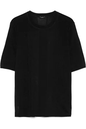 Joseph T-Shirt aus geripptem Strick