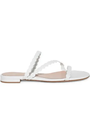 Gianvito Rossi Pantoletten aus Leder