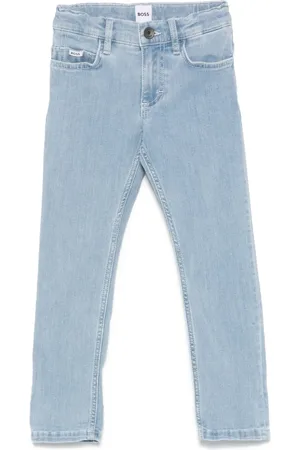 HUGO BOSS Jeans mit geradem Bein