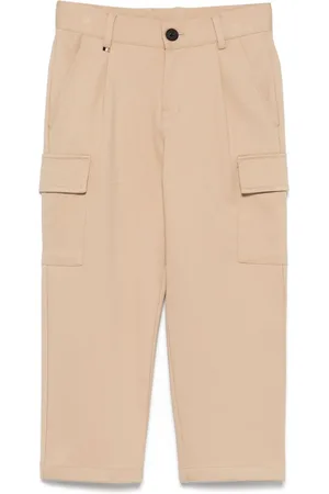 HUGO BOSS Cargohose mit Streifendetail