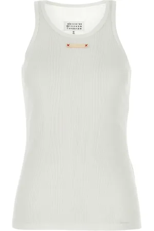 Maison Margiela Geripptes Strickoberteil