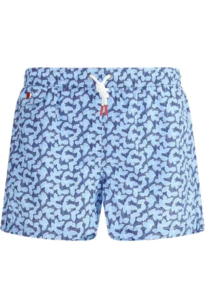Kiton Badeshorts mit grafischem Print