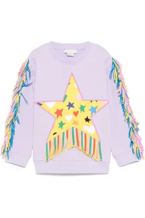 Stella McCartney Sweatshirt mit Stern-Patch