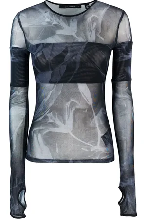 Daily paper Mesh-Oberteil mit Blumenmotiv