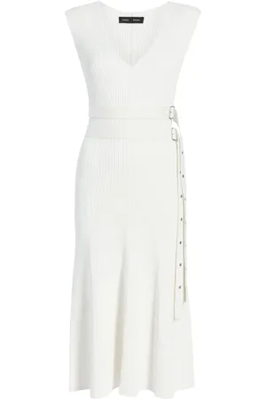 Proenza Schouler Madeline Midikleid