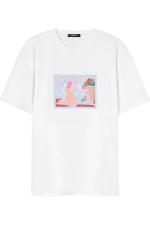 VERSACE T-Shirt mit grafischem Print