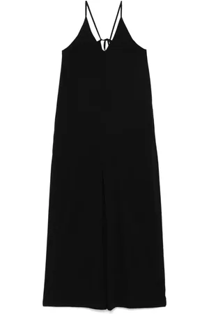 THOM KROM Jumpsuit mit V-Ausschnitt
