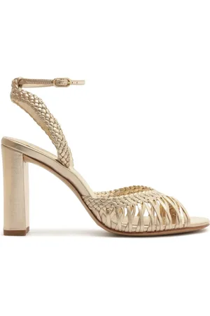 ALEXANDRE BIRMAN Agatha Sandalen im Metallic-Look