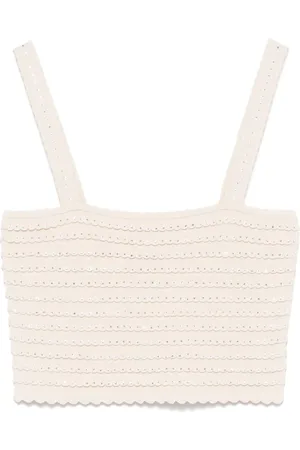 Sandro Tanktop mit Pailletten
