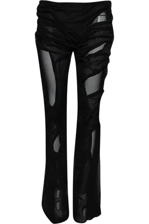 DI PETSA Drapierte Hose im Wetlook