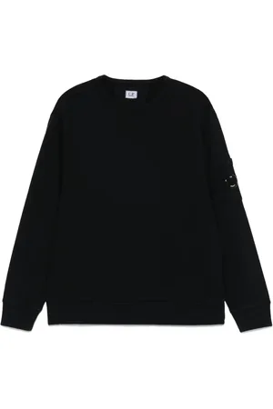 C.P. Company Sweatshirt mit Linsen-Detail