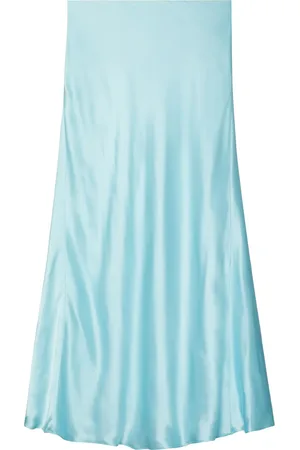 Tory Burch Midirock im Satin-Look