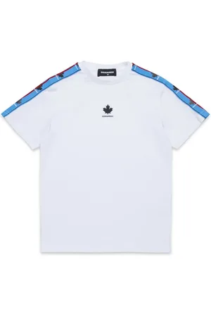 Dsquared2 T-Shirt mit Ahornblatt-Print