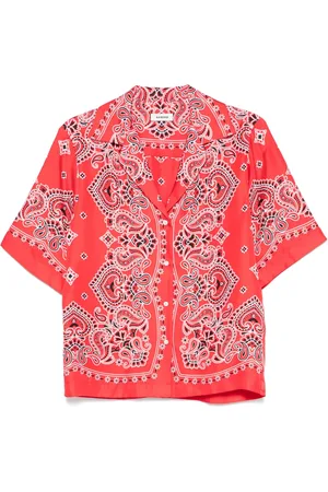 Sandro Hemd mit Bandana-Print