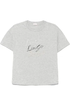 Liu Jo T-Shirt mit Strass-Logo