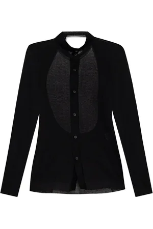 Issey Miyake Rückenfreier Cardigan