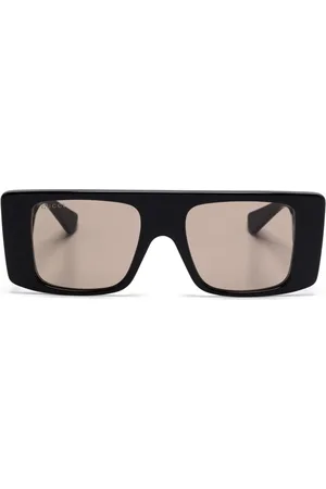 Gucci Sonnenbrille mit eckigem Gestell