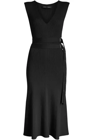 Proenza Schouler Madeline Midikleid
