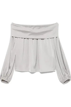 D.EXTERIOR Klassische Satinbluse