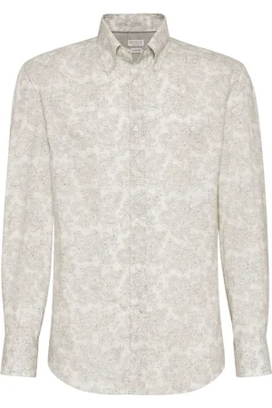 Brunello Cucinelli Hemd mit Button-down-Kragen