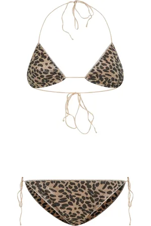 Oseree Bikini mit Leoparden-Print