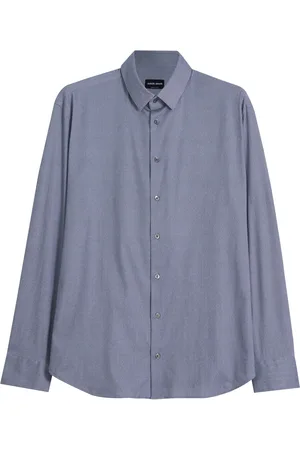 Giorgio Armani Hemd mit Zickzackmuster