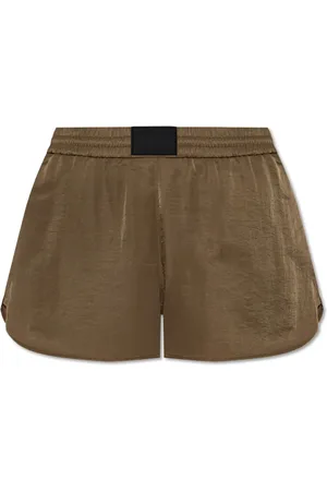 Helmut Lang Shorts mit Logo-Applikation