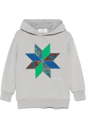Etro Hoodie mit Stern-Patch