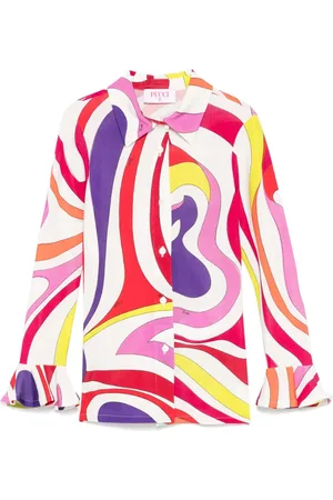 PUCCI Junior Hemd mit Print