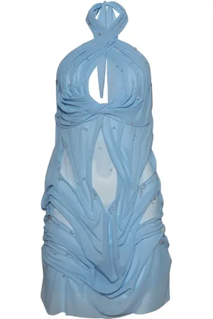 DI PETSA Drapiertes Minikleid